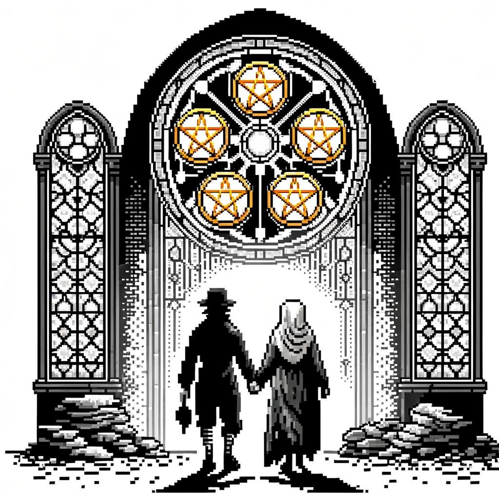 Five of Pentacles Tarot Card