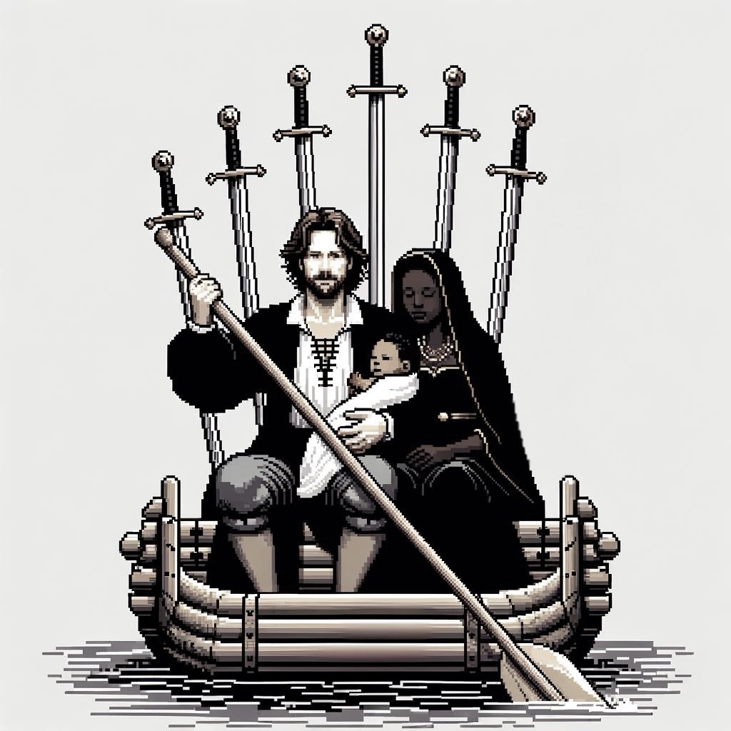 Six of Swords Tarot Card