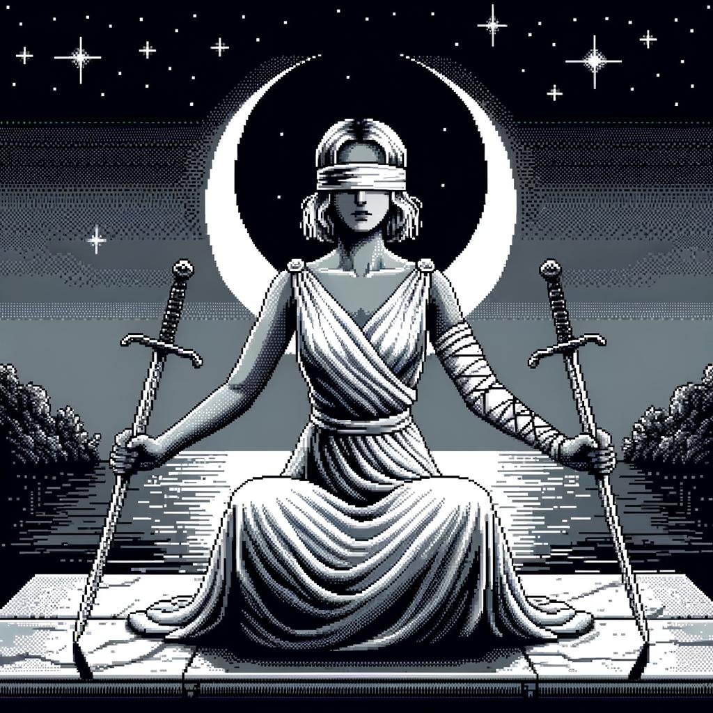 Two of Swords Tarot Card